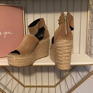 Dolce Vita Saddle Suede Wedge